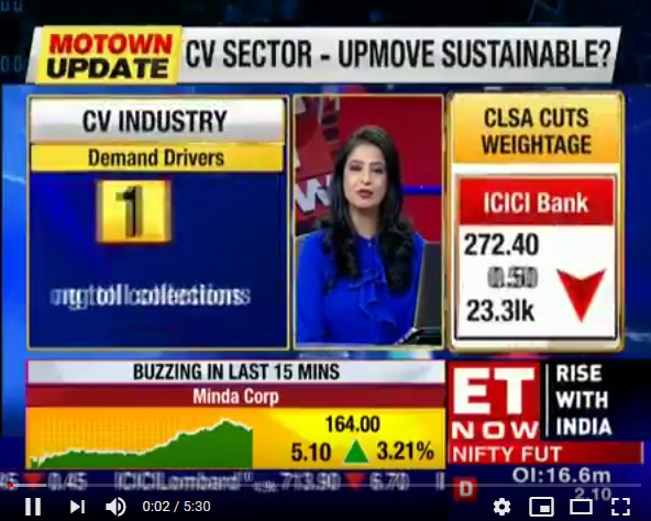 Vinod Aggarwal, MD & CEO, VECV speaks to ET Now about VECV’s upward looking sales in June 2018