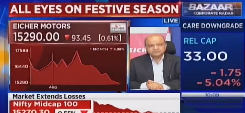 Auto Industry Sales Discussion, Vinod Aggarwal, MD & CEO, VECV