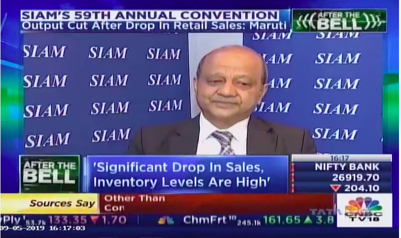  Auto Industry Sales Discussion during 59th Annual SIAM Summit, Vinod Aggarwal, MD & CEO, VECV