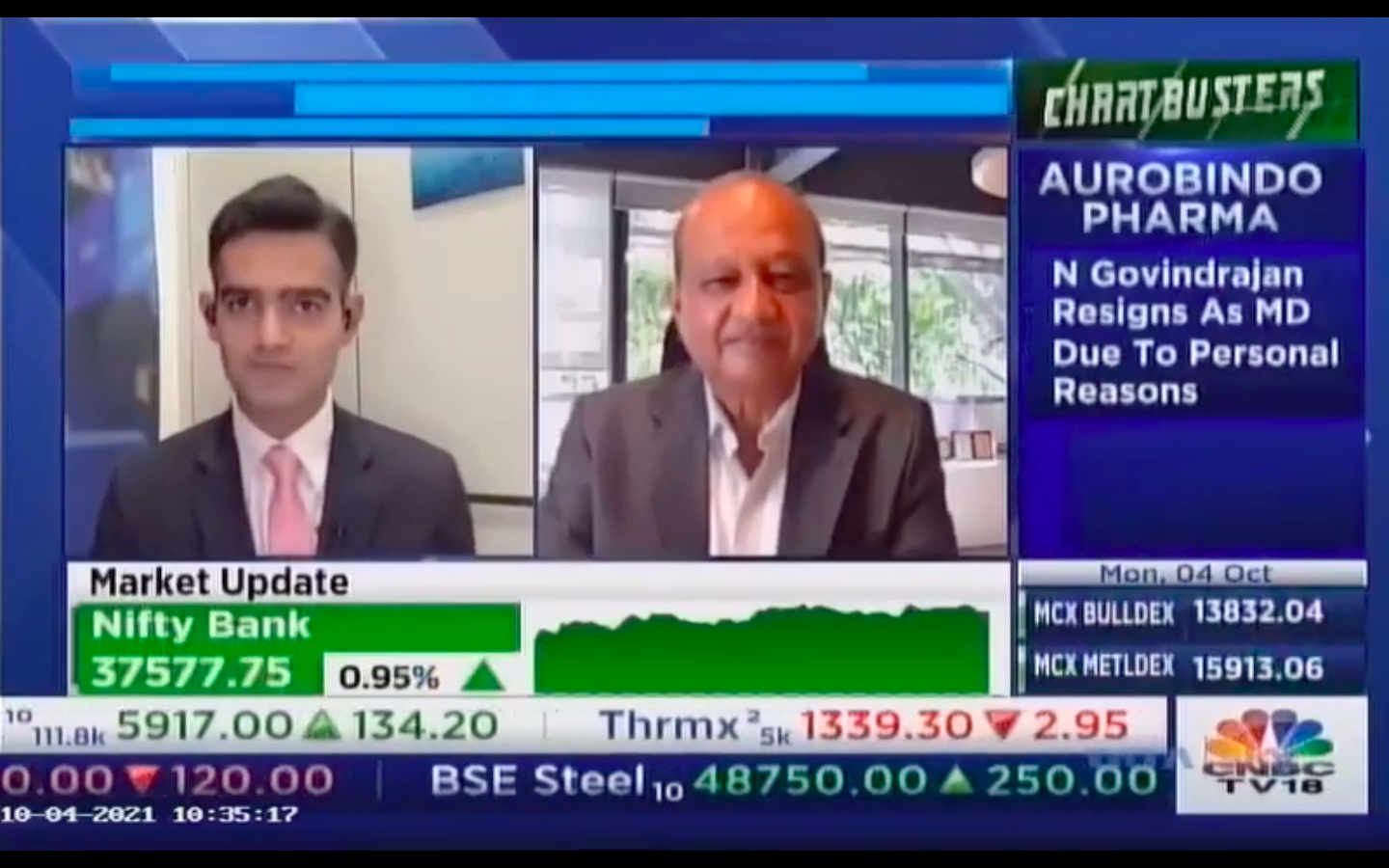 Mr. Vinod Aggarwal, MD and CEO, VECV in talks with CNBC TV 18