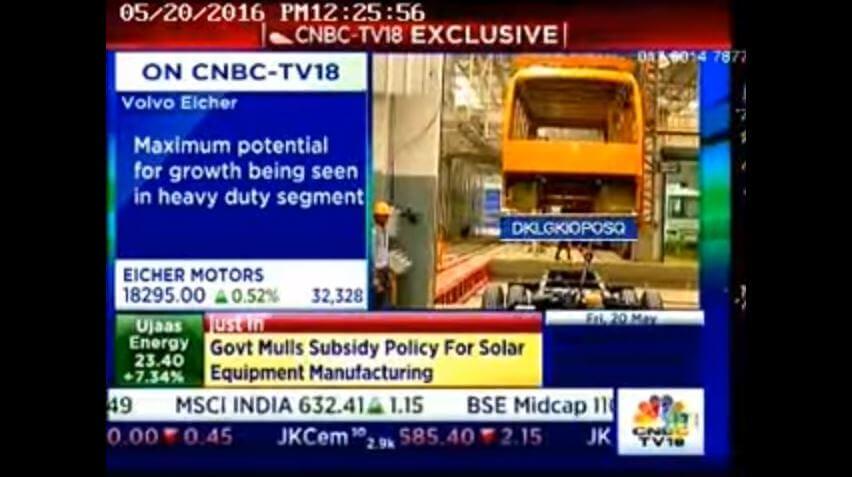 Mr. Vinod Aggarwal, CEO, VE Commercial Vehicles on