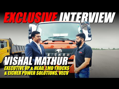 Vishal Mathur (VECV) on the Future of Eicher LMD Trucks | Exclusive Interview