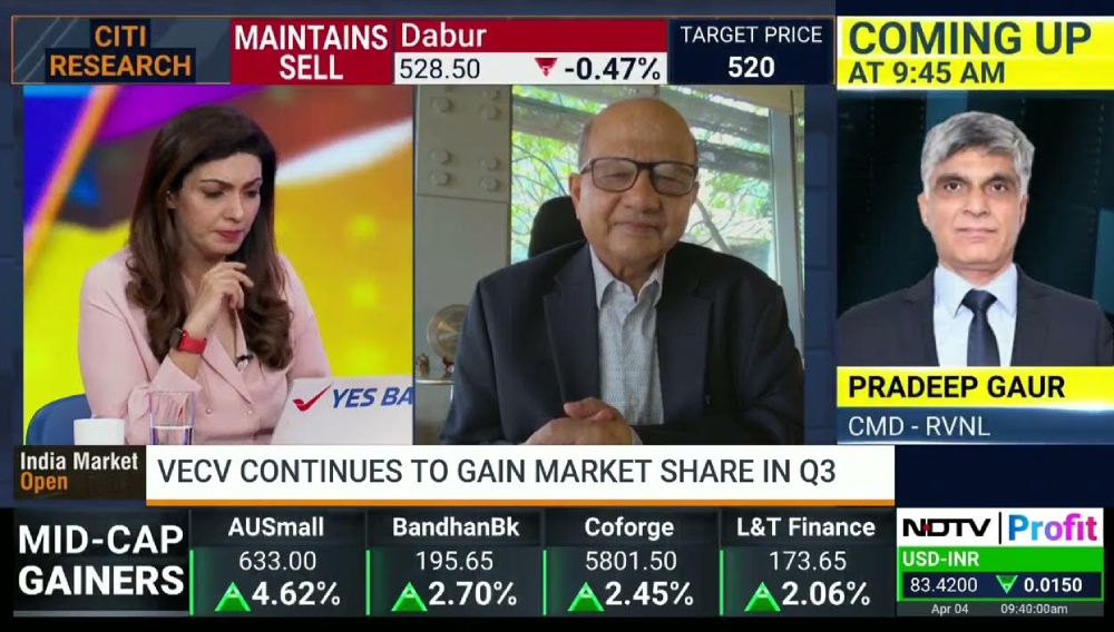 Interaction with NDTV on the performance of the CV industry in Q4, NDTV Profit