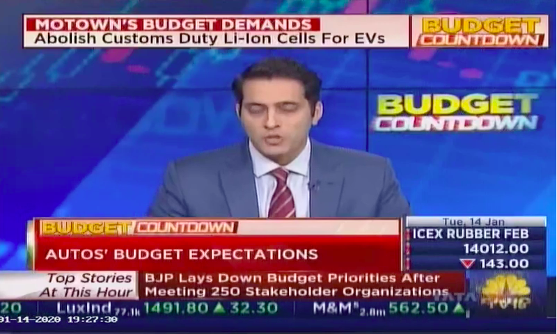 Interview on Budget Countdown, Vinod Aggarwal, MD & CEO, VECV, in the conversation