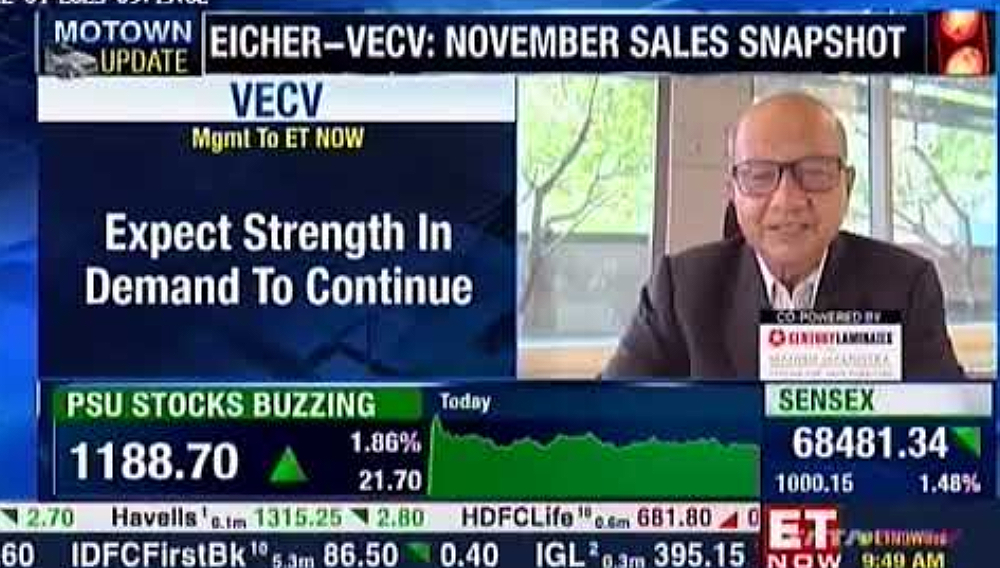 VECV\'s recent sales and CV industry outlook ET Now