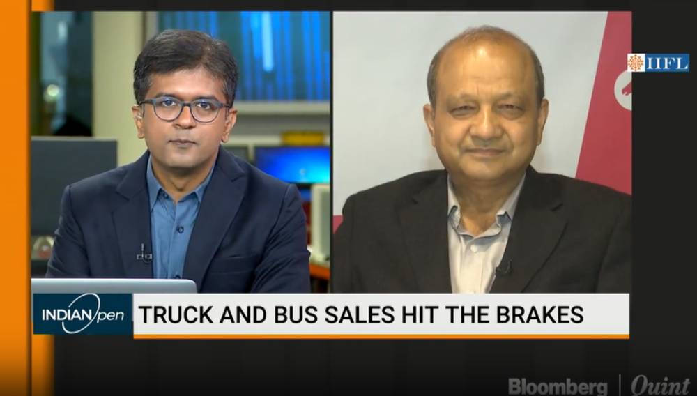  Vinod Aggarwal, MD & CEO, VE Commercial Vehicles speaks to BloombergQuint