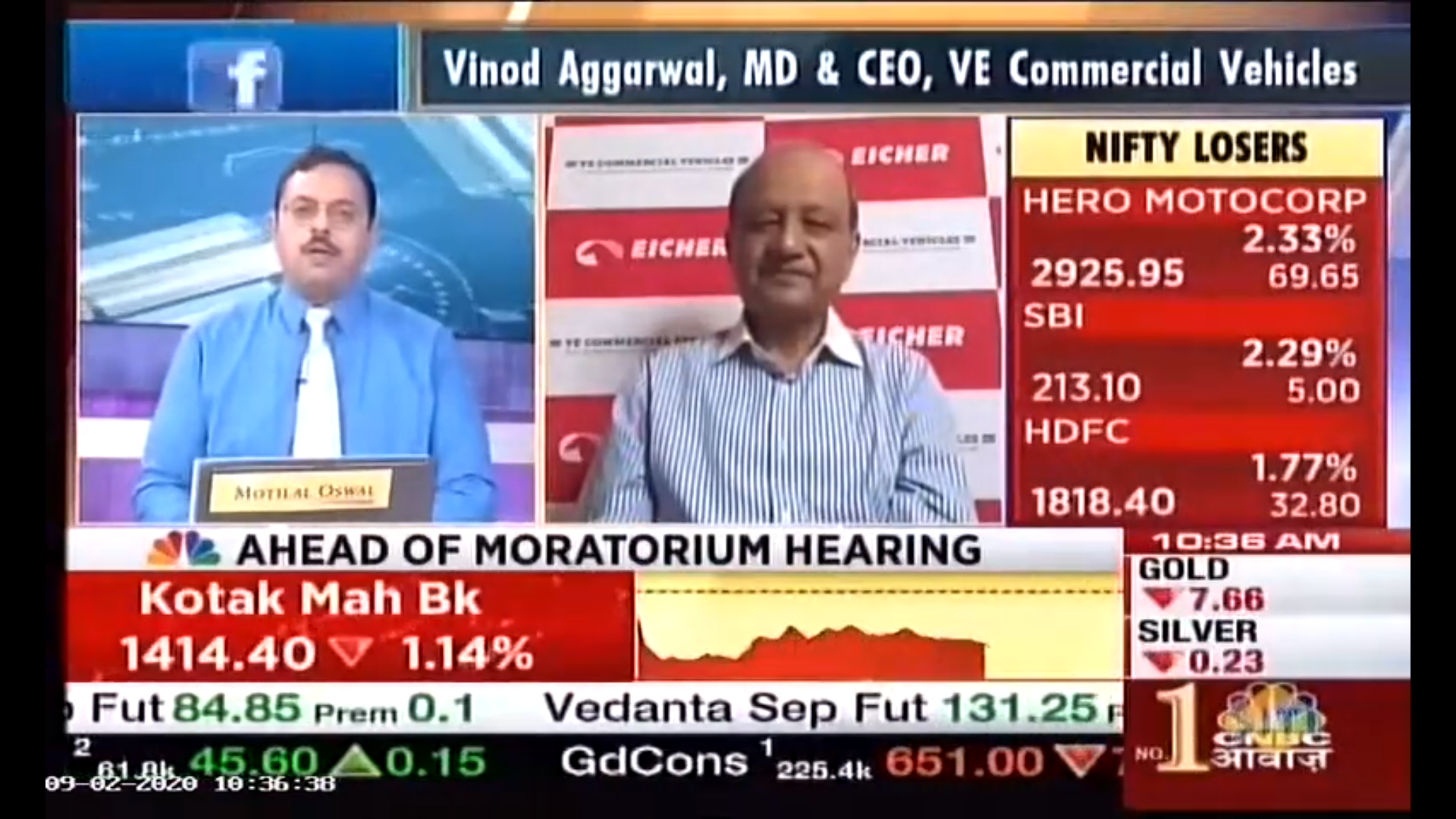 Auto Industry Sales Discussion, Vinod Aggarwal, MD&CEO, VECV