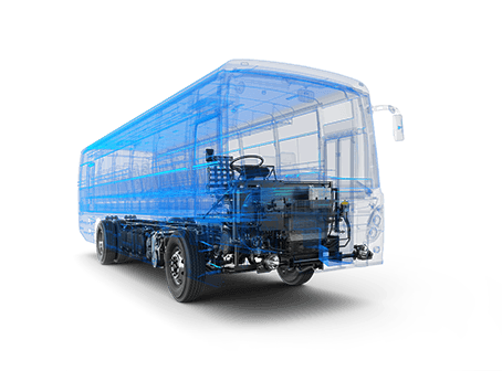 Eicher HD Bus Chassis bus chassis