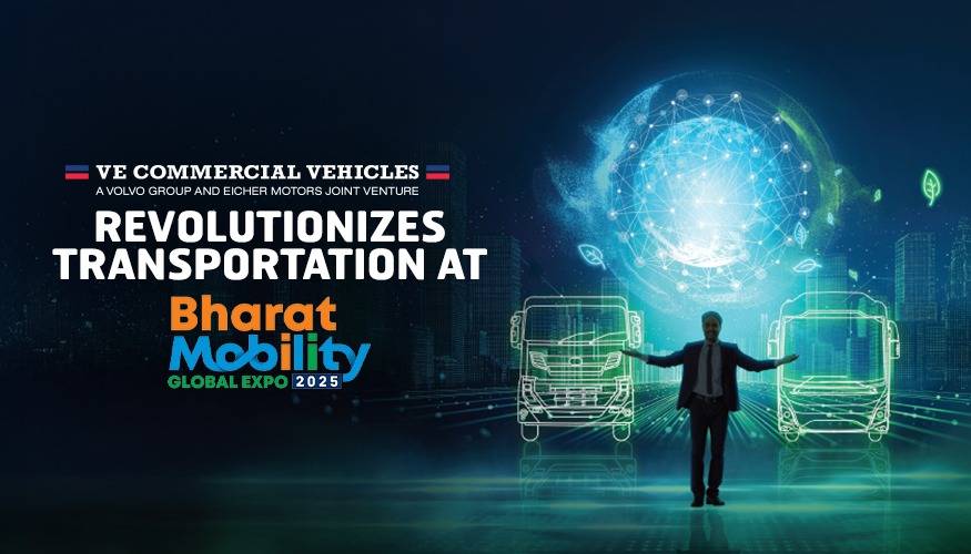 VE Commercial Vehicles at Bharat Mobility Global Expo 2025