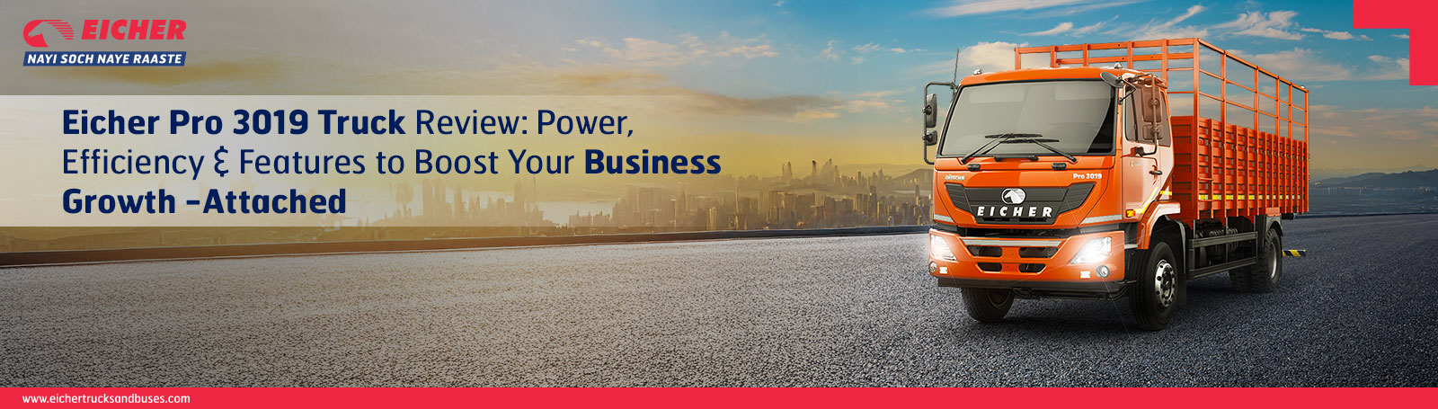 Eicher Pro 3019 Truck Review: Power, Efficiency &amp; Features to Boost Your Business Growth