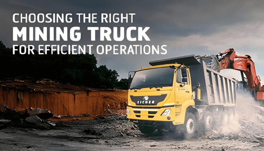Choosing the Right Mining Truck for Efficient Operations