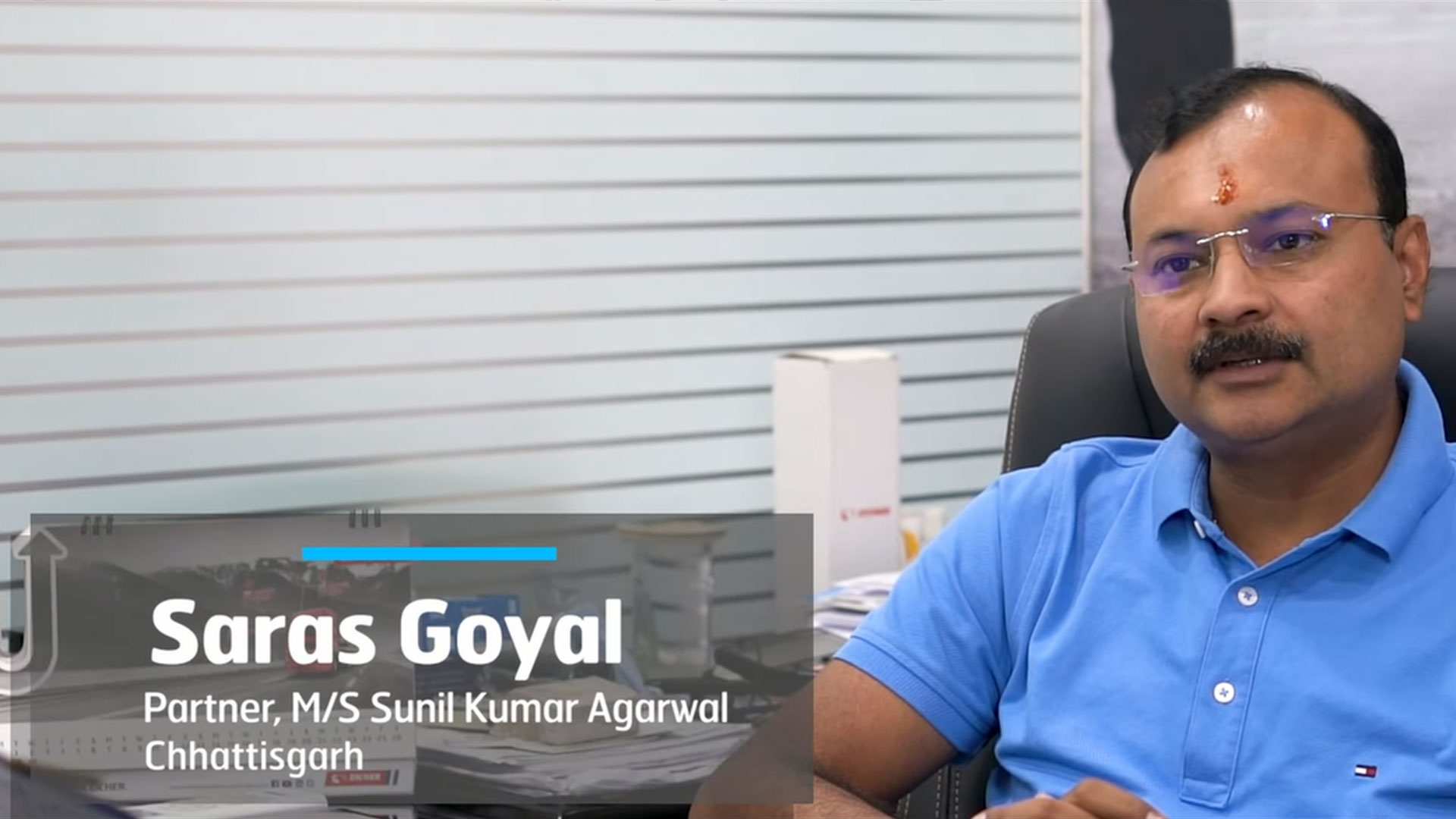 Eicher HD Success Stories - Mr. Saras Goyal with Eicher BSVI Pro 8035XM