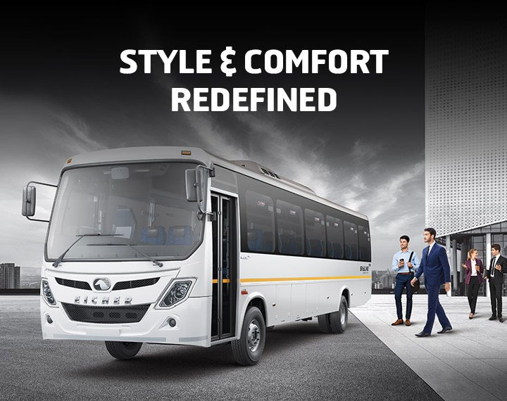 720px x 570px - Eicher Skyline Pro Staff Bus - 25 to 60 Seater Bus Price in India