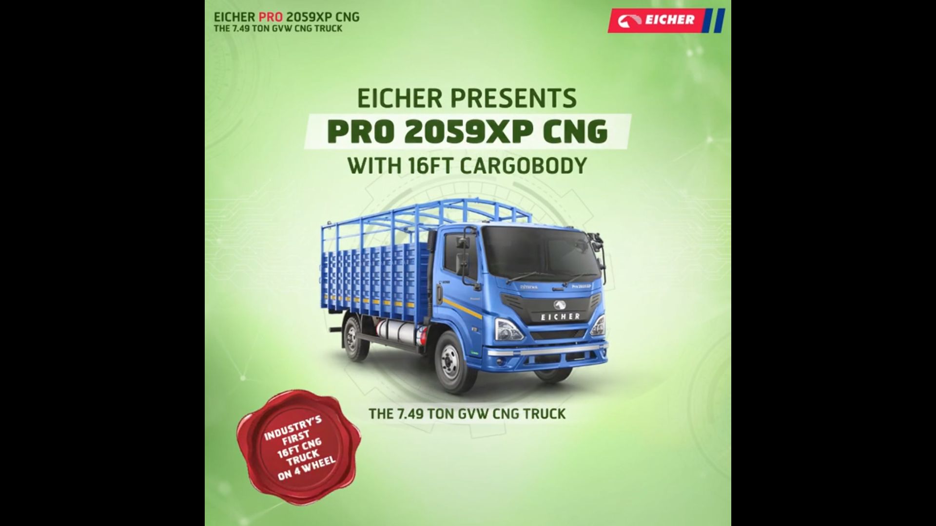 Eicher PRO 2059XP CNG