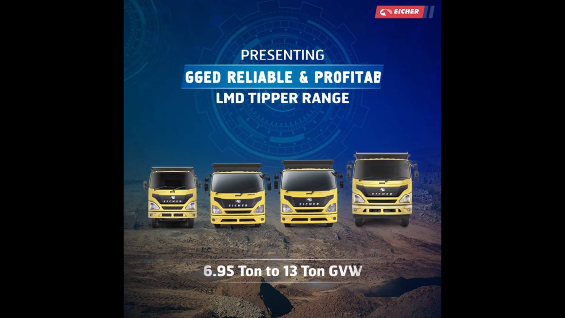 Eicher LMD Tipper Range